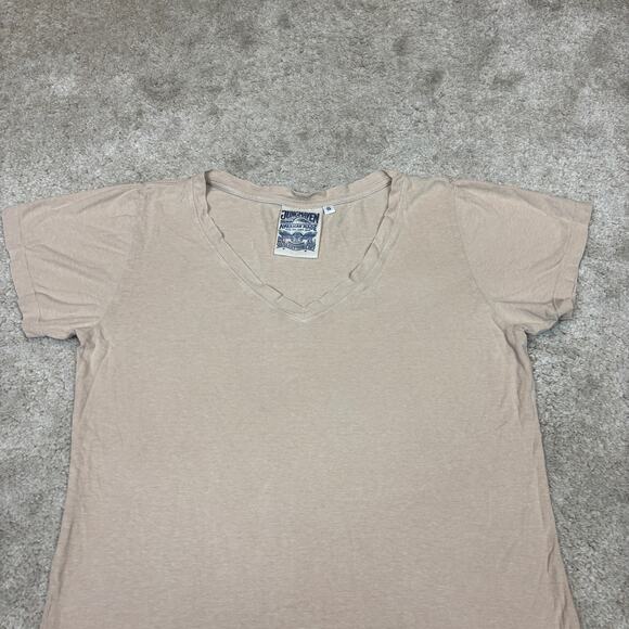 Jungmaven Hemp Organic Cotton V Neck T Shirt Women's Small - Picture 2 of 9